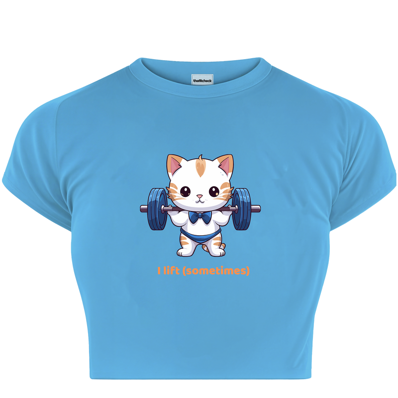 LAZY LIFTER BABY TEE