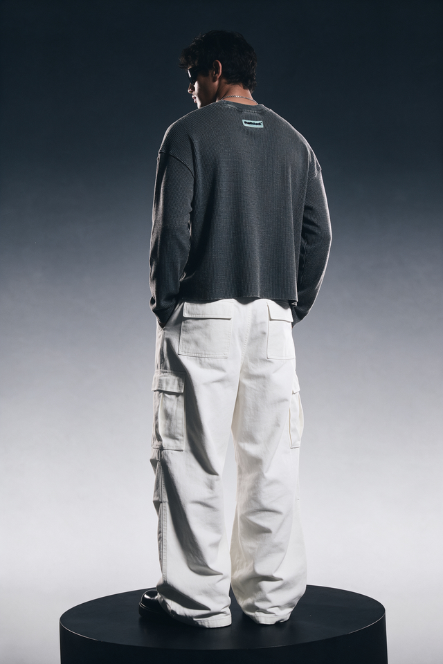 VINTAGE WASHED ESSENTIAL WAFFLE