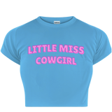 LITTLE MISS COWGIRL BABY TEE