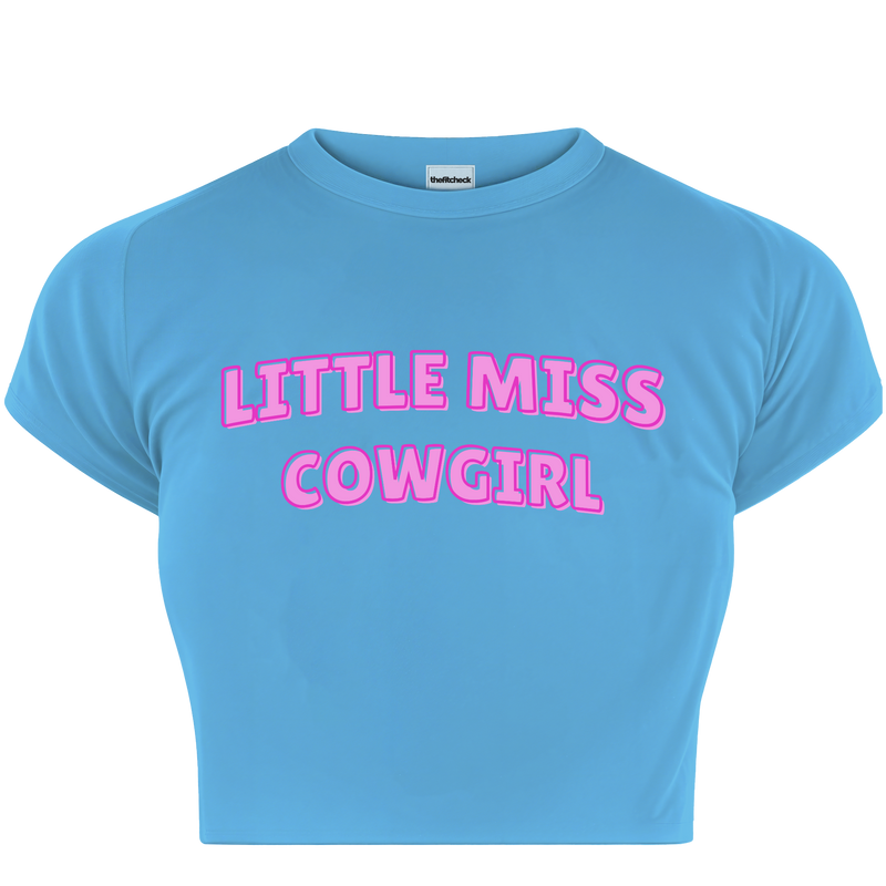 LITTLE MISS COWGIRL BABY TEE