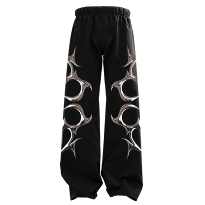 Liquid Chrome baggy pants