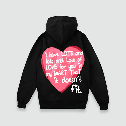 Infinite Love Designed Oversized Hoodie