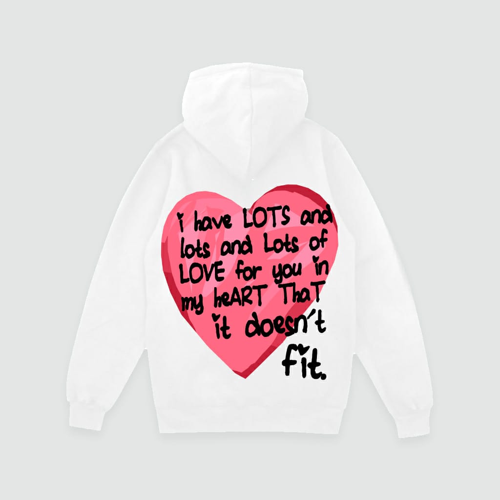 Infinite Love Designed Oversized Hoodie