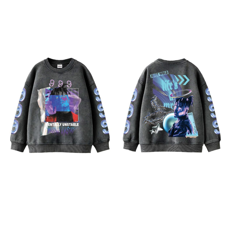 Juice Wrld Designed V2 Oversized Sweatshirt