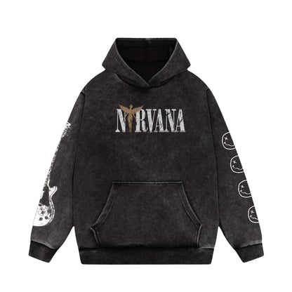 Nirvana Legacy Acid-Wash Hoodie