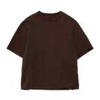 CHOCOLATE BROWN HEAVYWEIGHT TEE