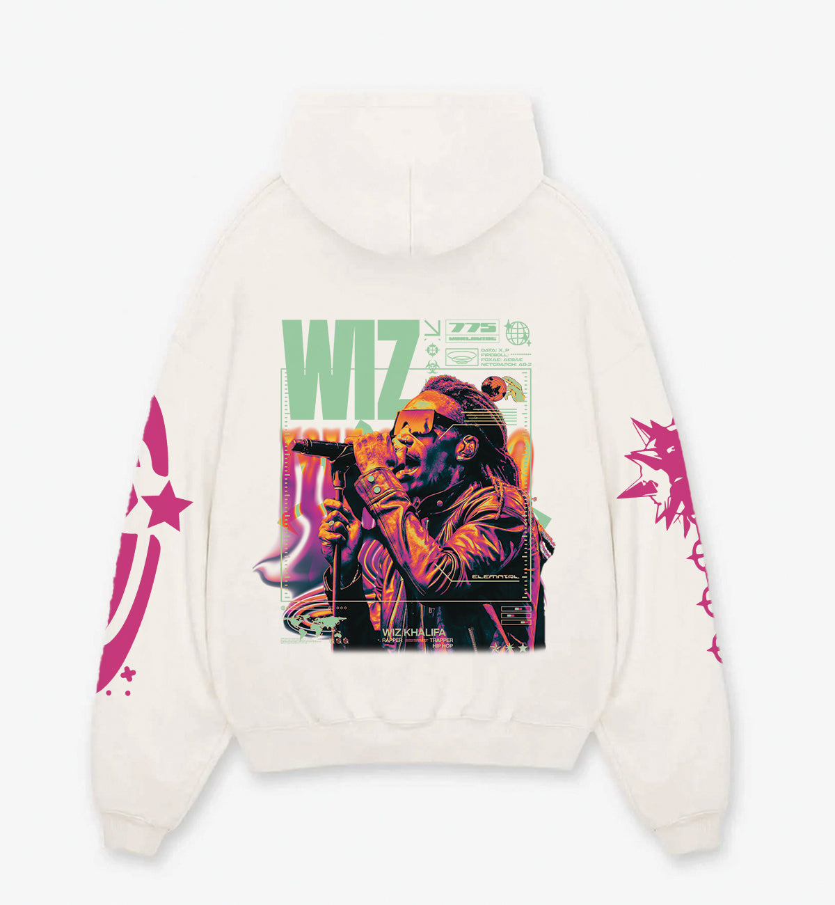 Wiz Khalifa Designed Oversized Hoodie