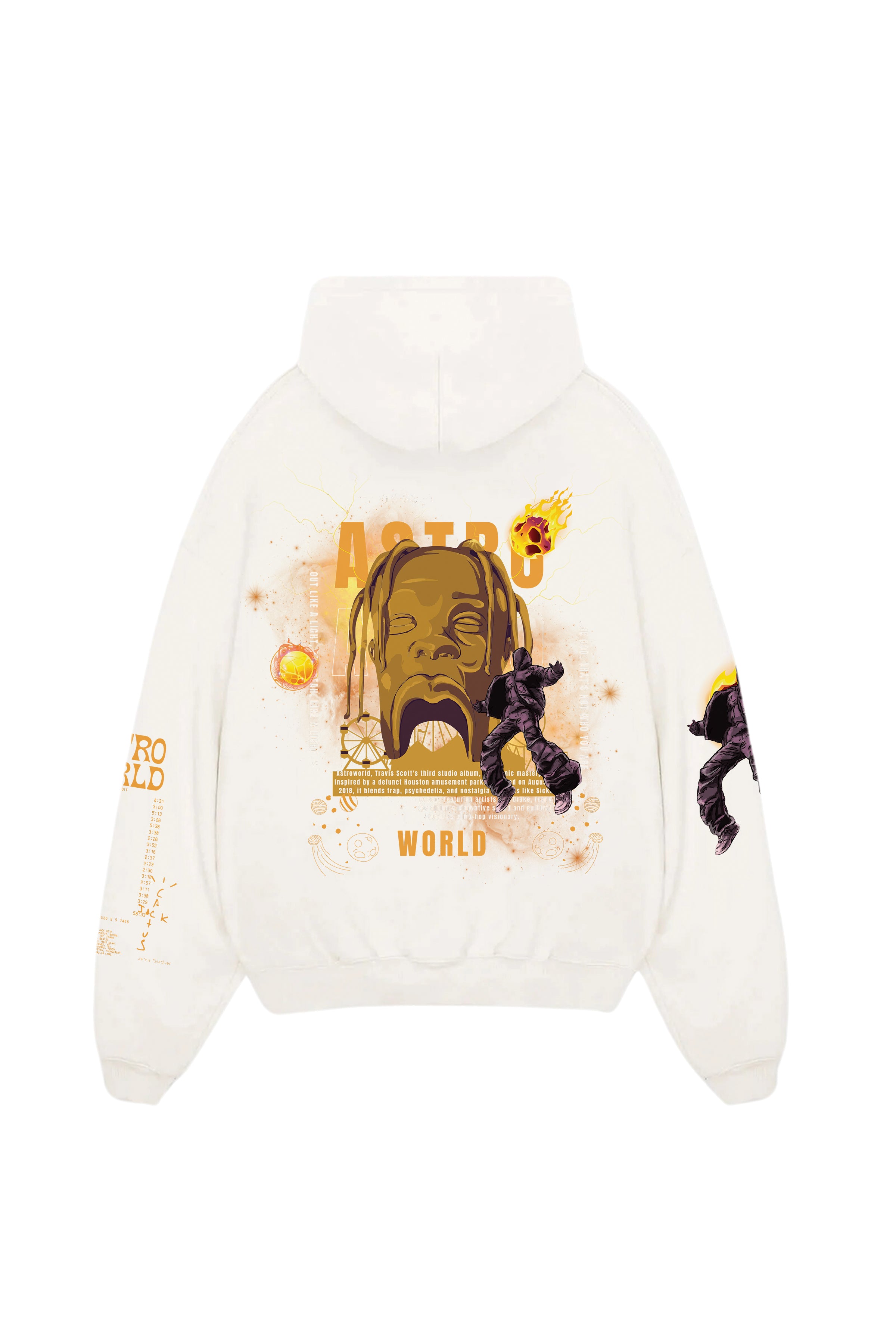 Astro World Designed Oversized Hoodie