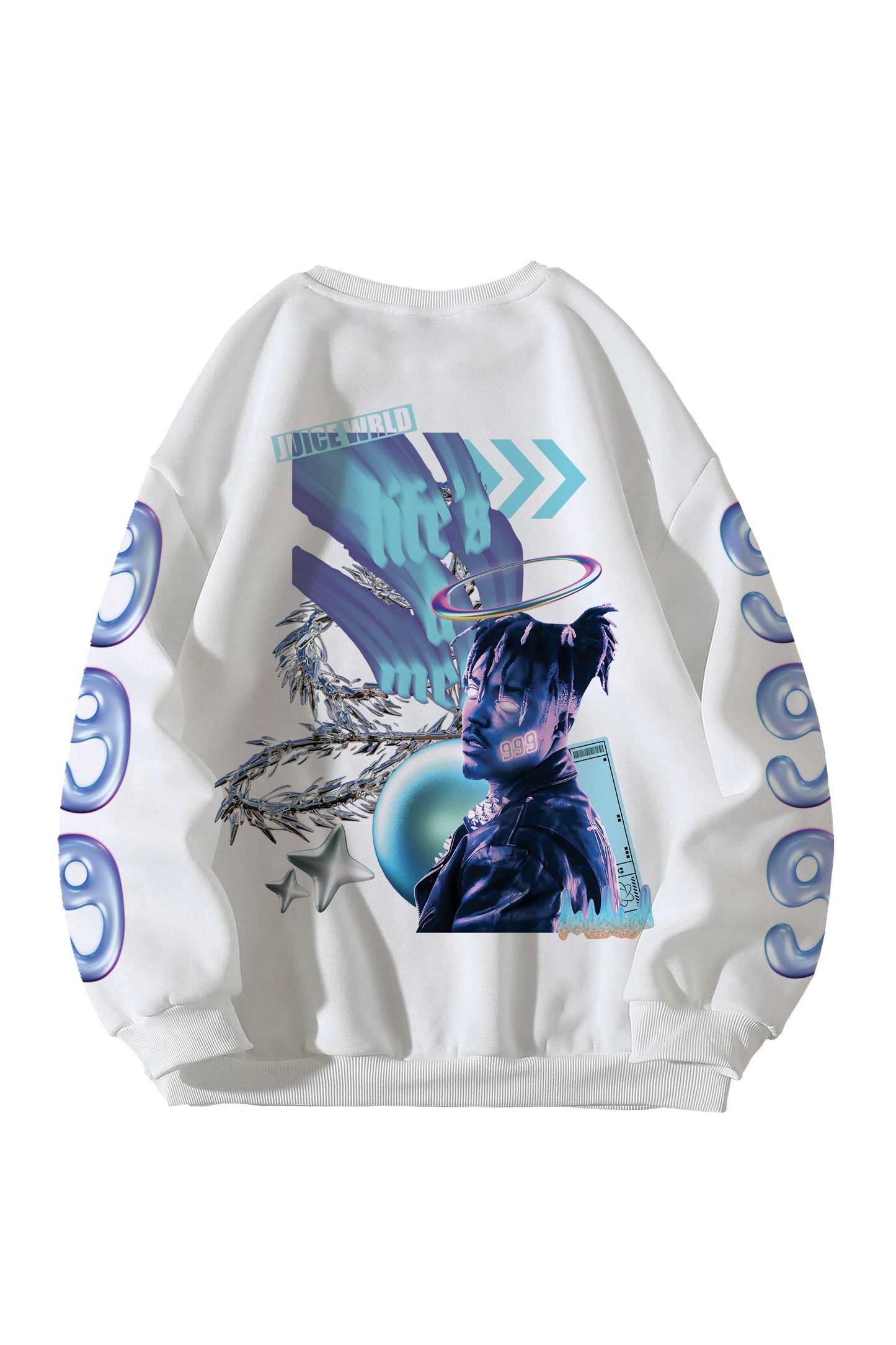 Juice Wrld Designed V2 Oversized Sweatshirt