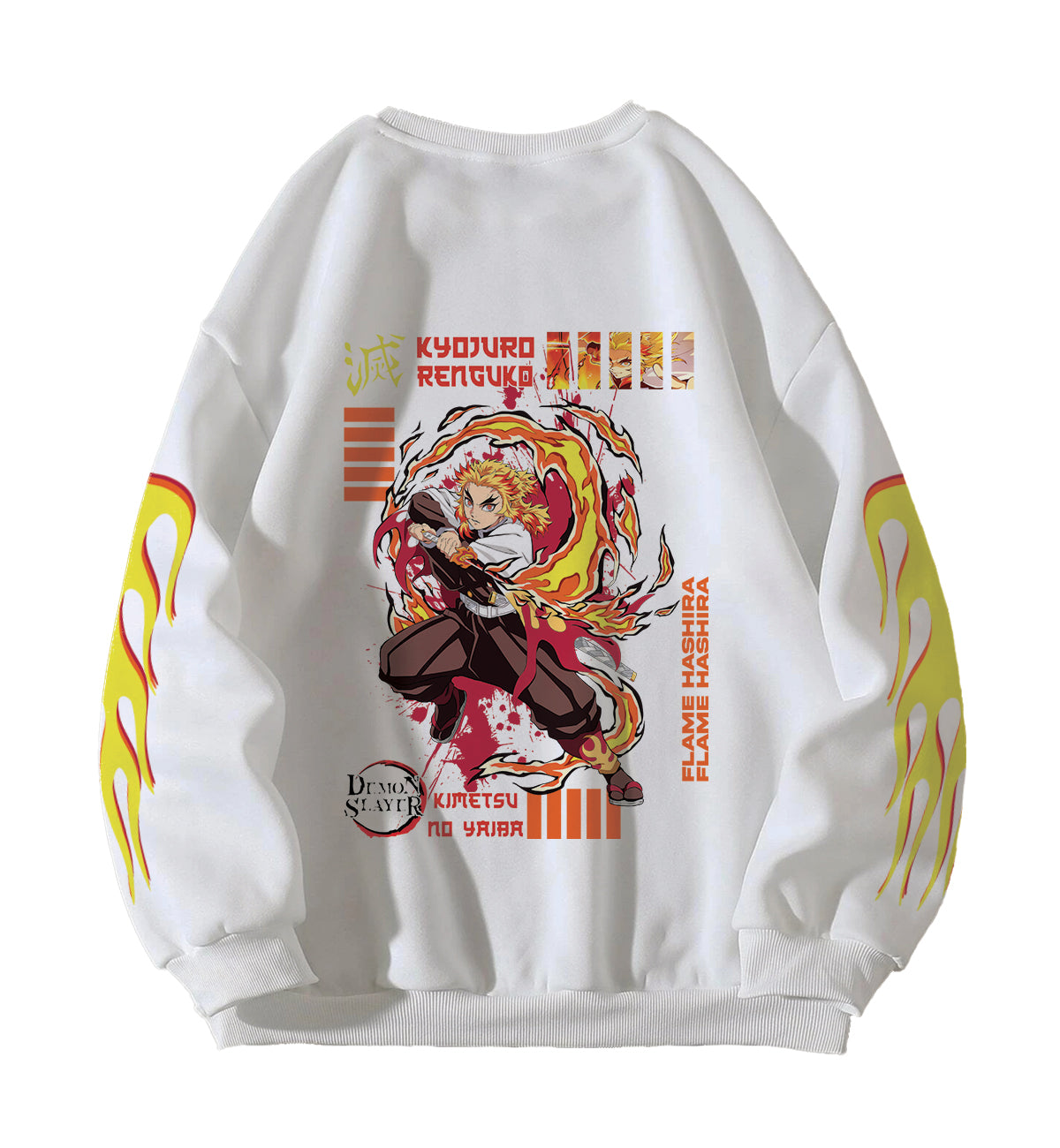 Demon Slayer Designed Oversized Sweatshirt