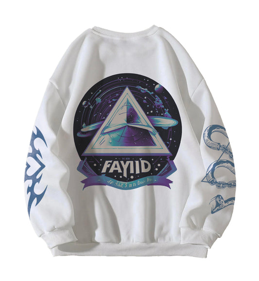 Pink Floyd Designed Oversized Sweatshirt