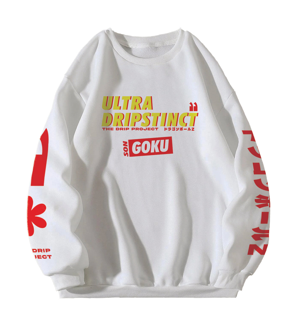 Goku Designed Oversized Sweatshirt