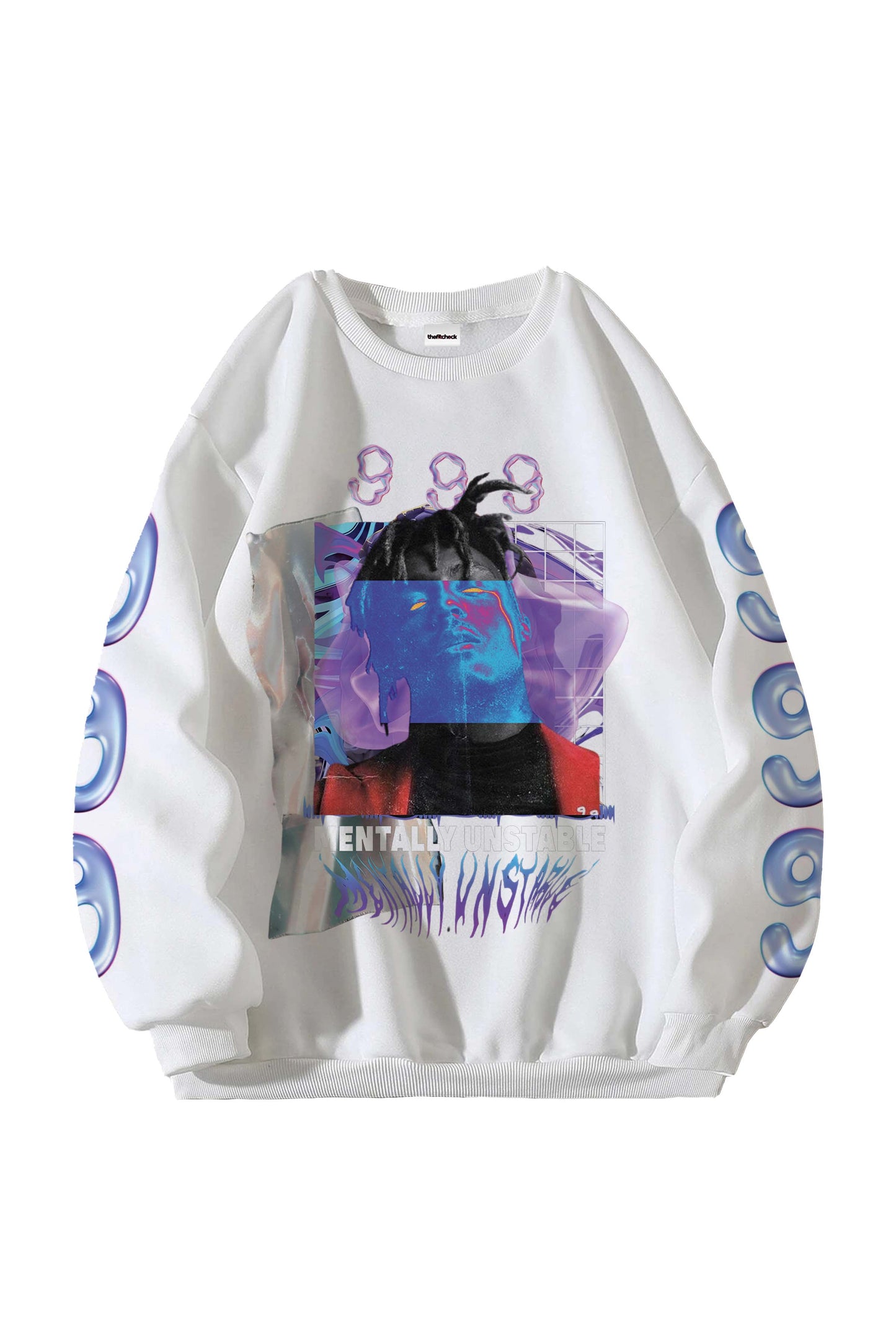 Juice Wrld Designed V2 Oversized Sweatshirt