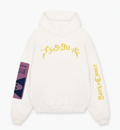 Black Clover Designed Oversized Hoodie