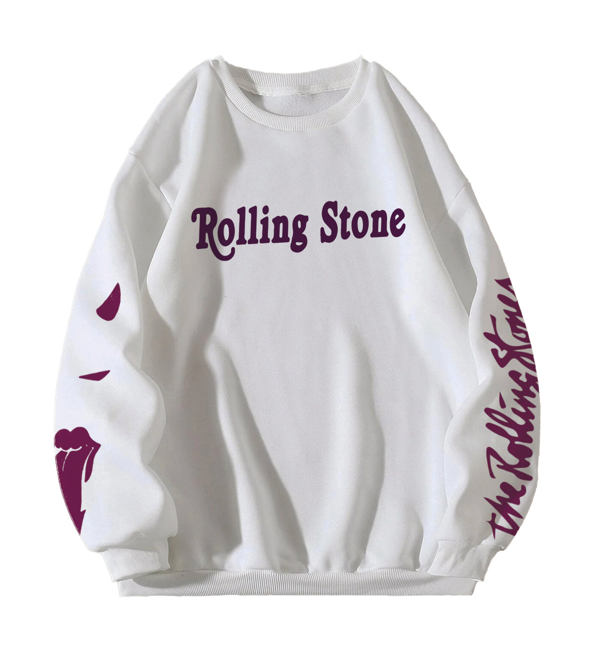 Rolling Stones Designed Oversized Sweatshirt