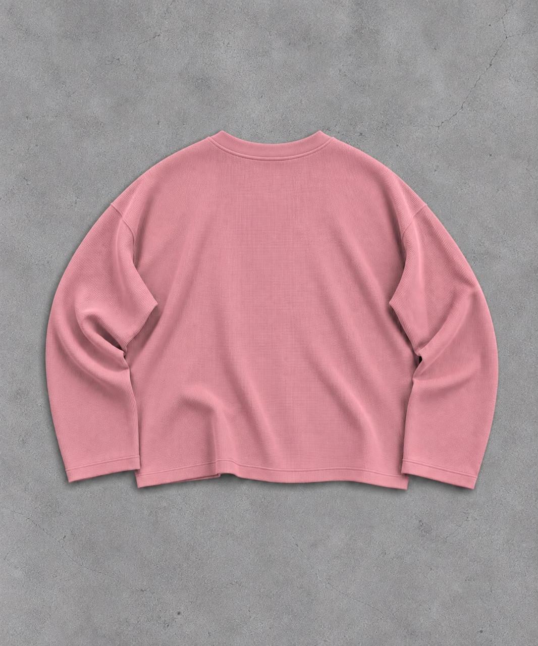 ROSE WAFFLE HENLEY