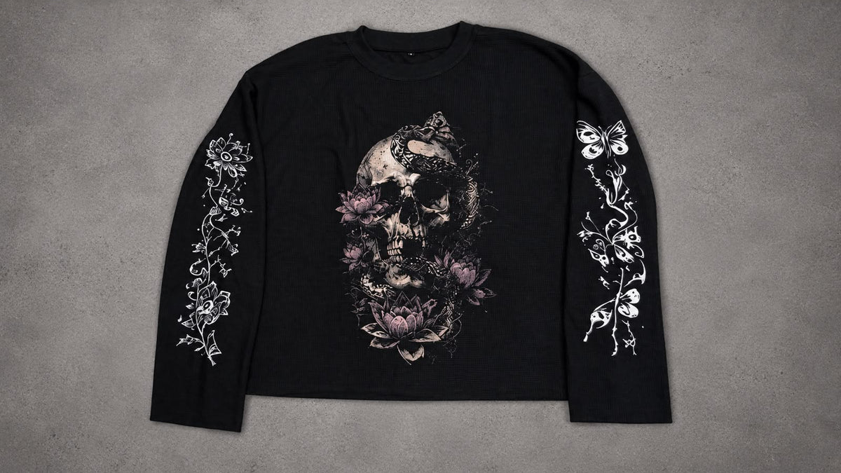 BLOOM & BONE WAFFLE TEE