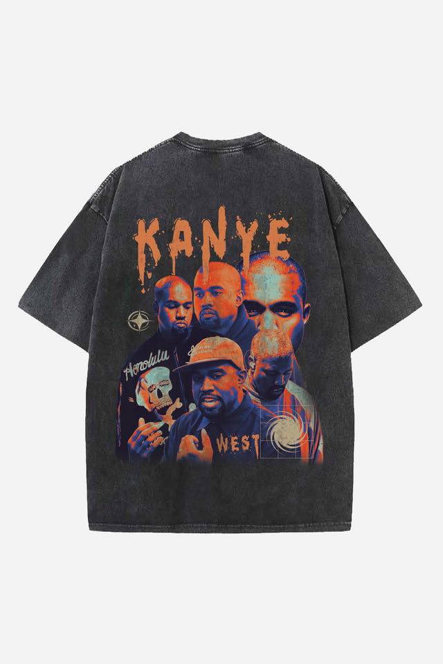 KANYE WEST DESIGNED OVERSIZED T-SHIRT