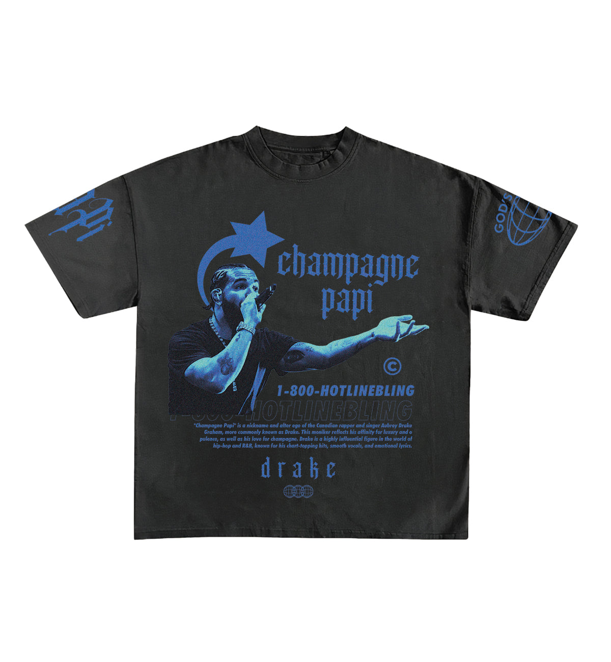 Drake Designed Oversized Tee