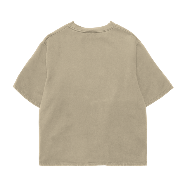 BEIGE HEAVYWEIGHT TEE