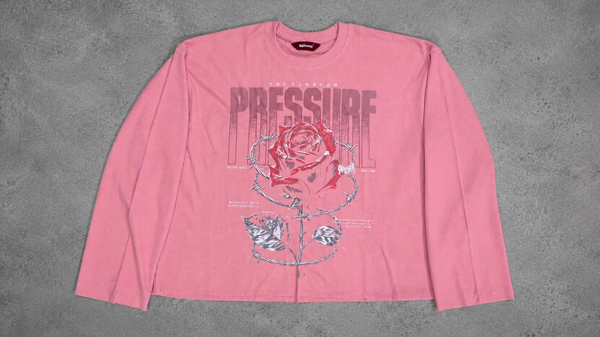 ROSE THORN WAFFLE TEE
