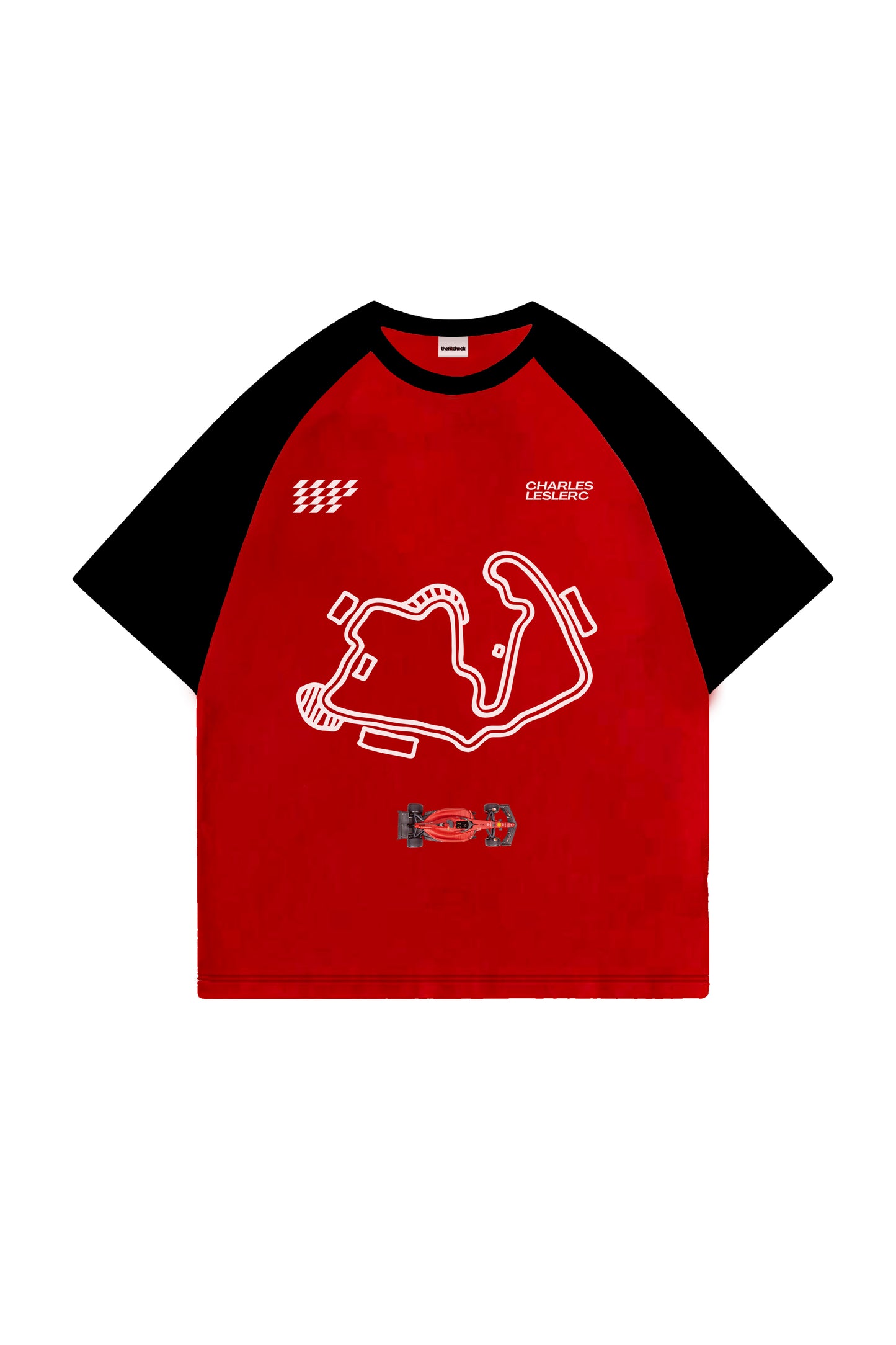 Charles Leclerc Ranglan Oversized T-shirt