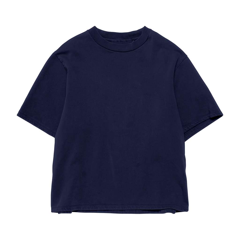 NAVY BLUE HEAVYWEIGHT TEE