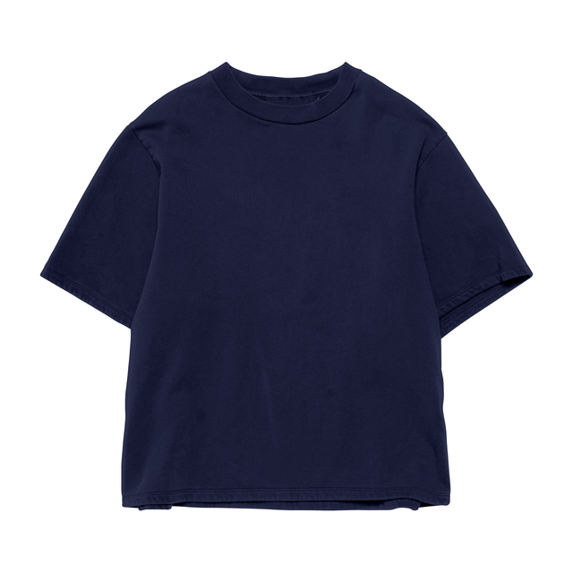 NAVY BLUE HEAVYWEIGHT TEE