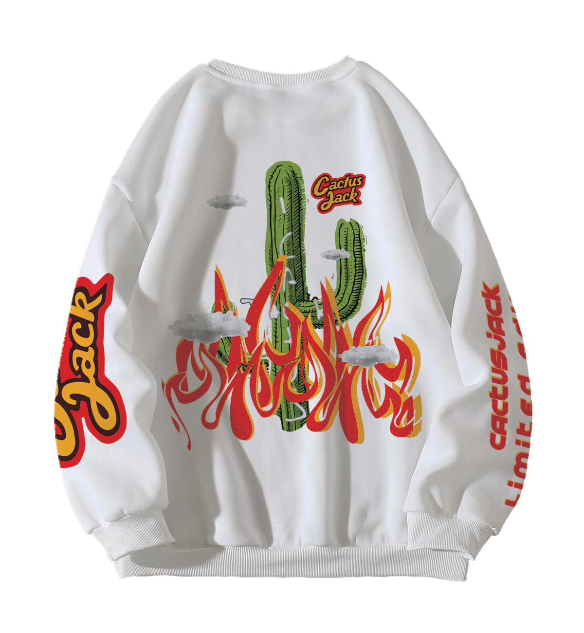 Cactus Jack Designed Oversized Sweatshirt