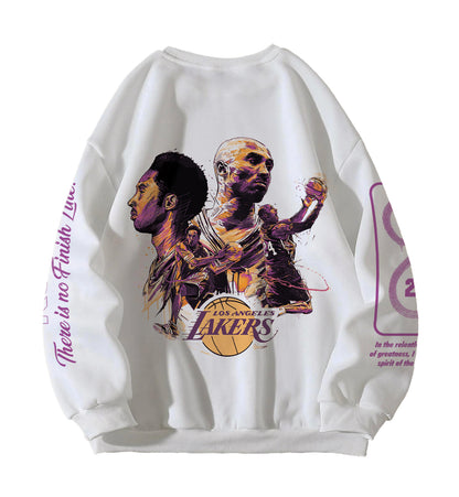 Kobe Mamba Designed Oversized Sweatshirt