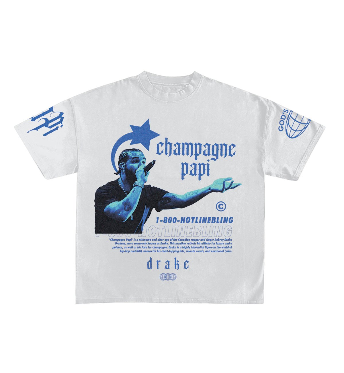 Drake Designed Oversized Tee