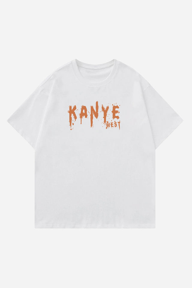 KANYE WEST DESIGNED OVERSIZED T-SHIRT